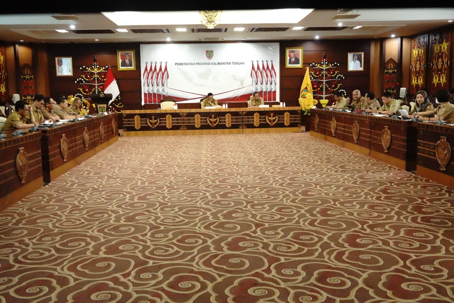 Asisten Ekbang Leonard S. Ampung Pimpin Rapat Mekanisme Penyampaian PITTI Pemanfaatan Ruang Ketidaksesuaian Ijin, Konsesi, Hak Atas Tanah dan Hak Pengelolaan