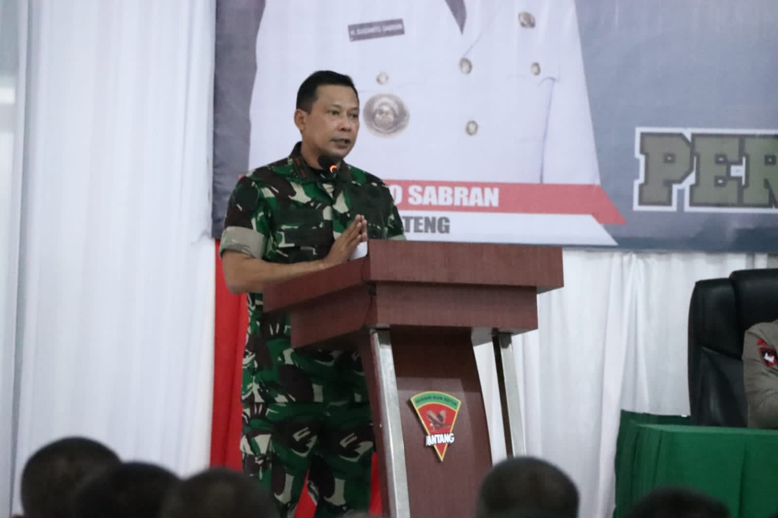 Gubernur Kalteng Sugianto Sabran Hadiri Doa Bersama Pemberangkatan Satgas Ops Obvit Nasional PT.Freeport Indonesia di Wilayah Papua Yonif R 631/Atg