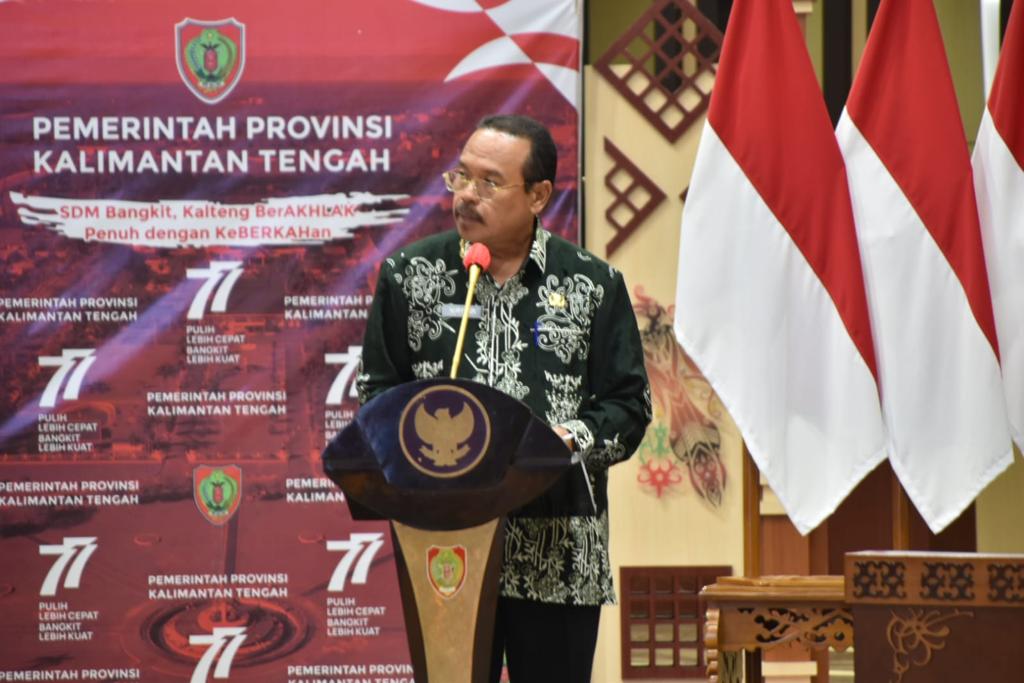 Kepatuhan LHKPN Pemprov Kalteng 100 Persen, Sekda Nuryakin Tekankan Bentuk Komitmen dalam Pencegahan Korupsi