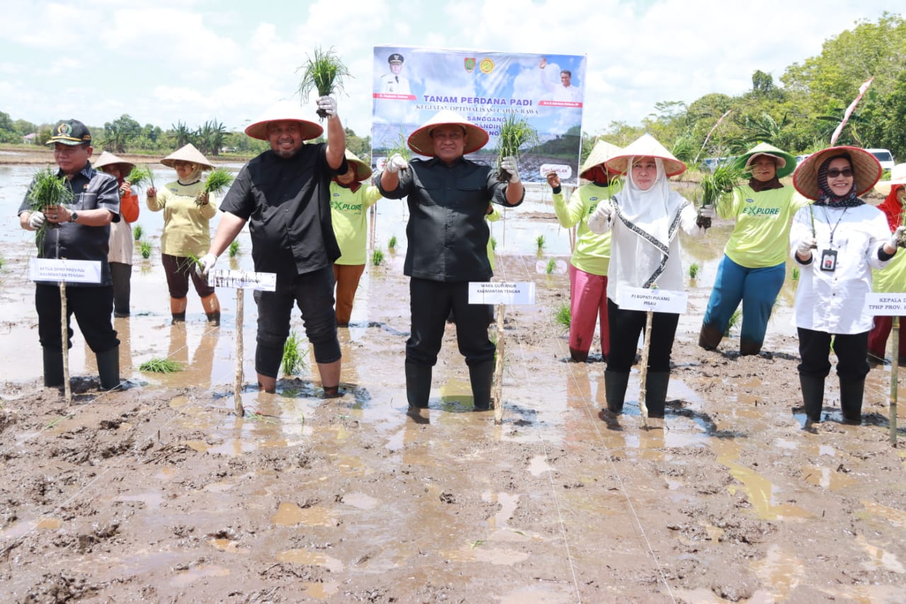 Dirjen Perkebunan Nur Alam Syah Apresiasi Komitmen dan Tekad Gubernur Kalteng Wujudkan Ketahanan Pangan