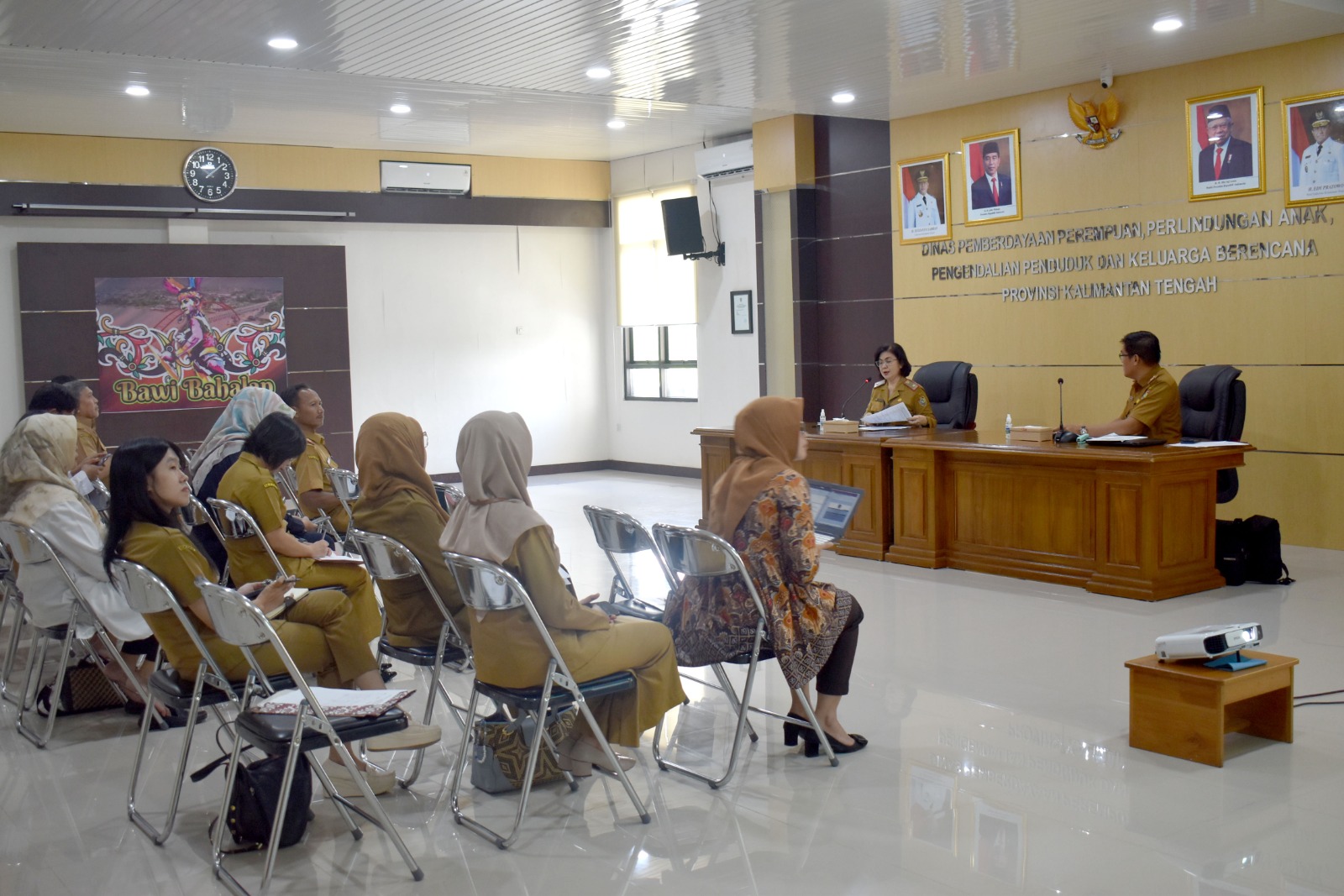 DP3APPKB Adakan Rakor Bidang Komunikasi Perubahan Perilaku dan Pendampingan Keluarga TPPS Prov. Kalteng