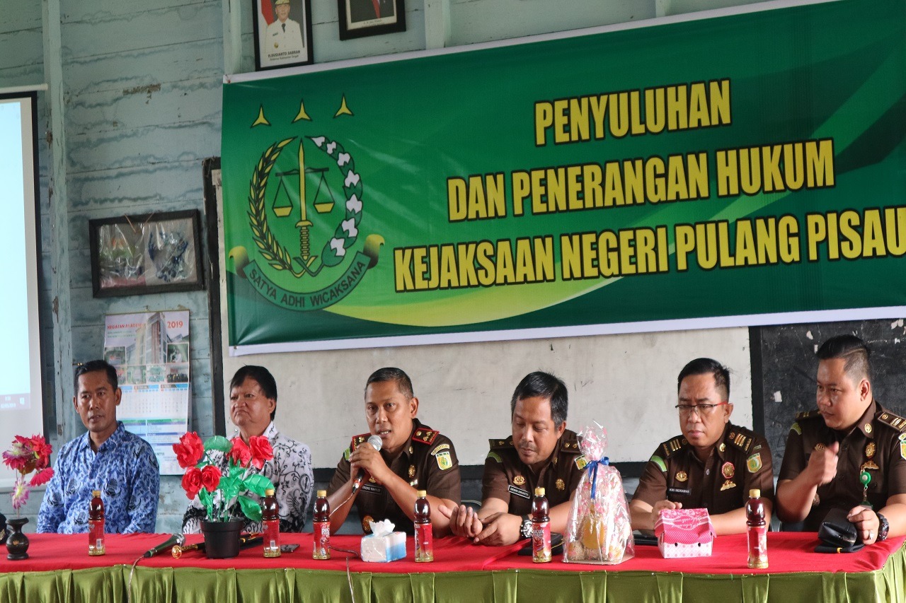 Kejari Pulang Pisau Beri Pemahaman Hukum di Kalangan Pelajar