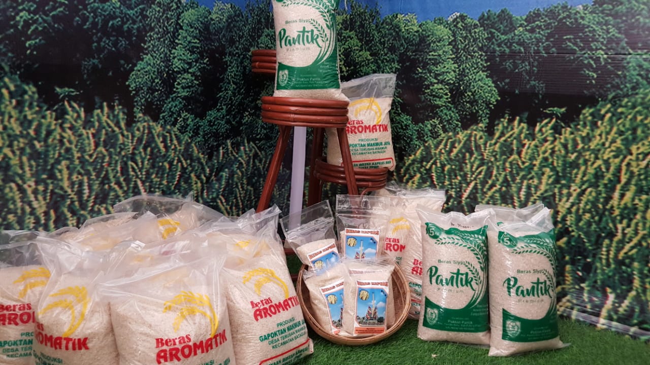 Kadis TPHP Kalteng Tinjau Stand Pameran Kalteng Quality Expo 2019