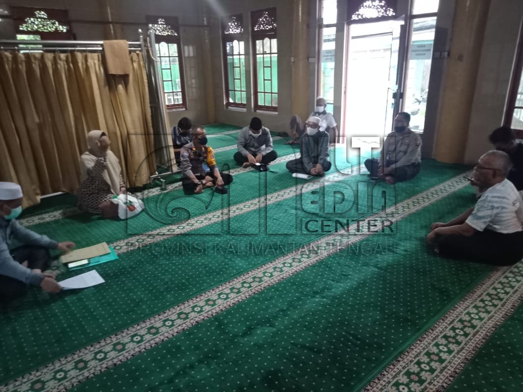 Tim II Gugus Tugas Covid-19 Kapuas Berikan Sosialisasi Kepada Para Pengurus Masjid