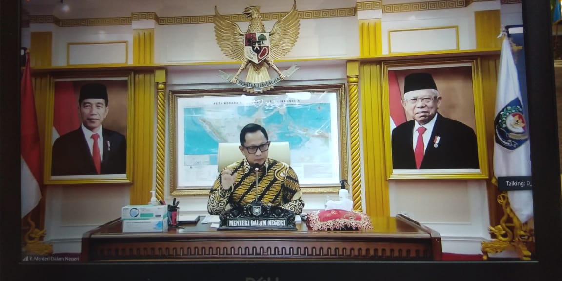 Sekda Kalteng Hadiri Rapat Koordinasi Strategi Utama Penanganan Covid-19 