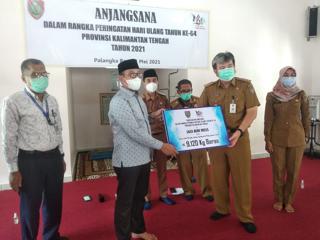  Peringati Hari Jadi ke-64 Kalteng, Pemerintah Provinsi Lakukan Anjangsana ke LKS Budi Mulya