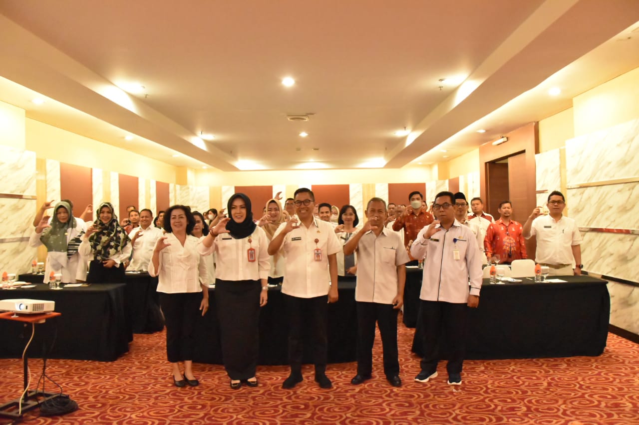 Asisten Ekbang Leonard S Ampung Buka Rakortek Perencanaan Pembangunan Bidang Kebudayaan dan Pariwisata