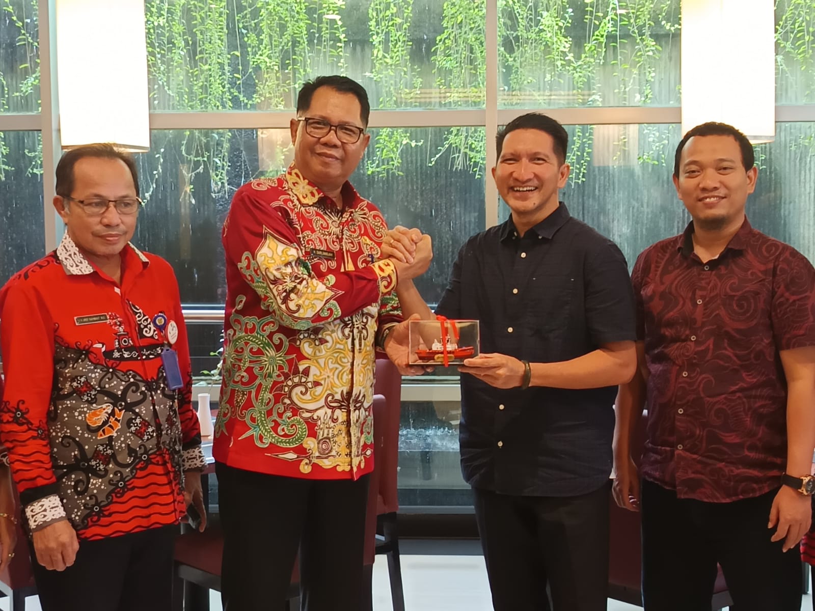 Tingkatkan Sinergisitas BUMN dengan Pemprov Kalteng, Dislutkan Lakukan Audiensi dengan PT. Pelindo Jasa Maritim