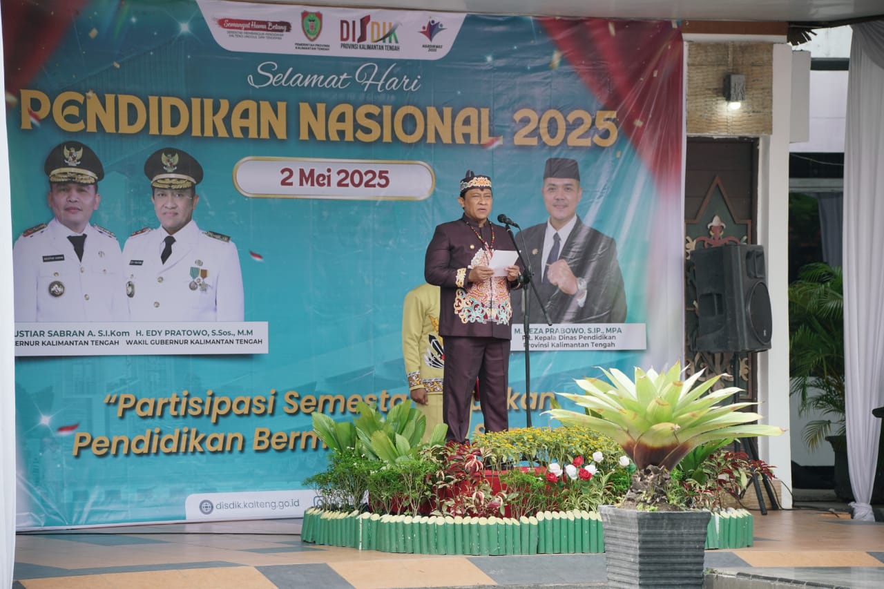 Hardiknas 2025, Pendidikan Bermutu untuk Semua, Kalteng Siap Dukung Langkah Strategis Pemerintah Pusat