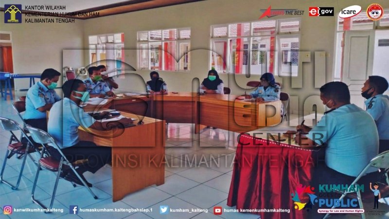 Sidang TPP Membahas Usulan Perubahan Pidana Pada Masa New Normal di Bapas Pangkalan Bun