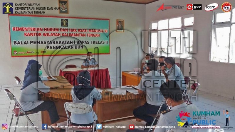 Sidang TPP Membahas Usulan Perubahan Pidana Pada Masa New Normal di Bapas Pangkalan Bun