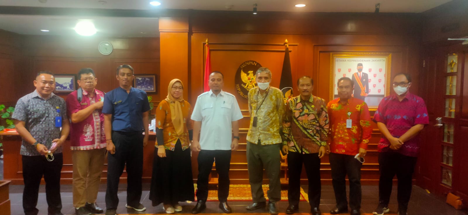 Inspektur Prov. Kalteng Lakukan Kunjungan Kerja ke Kemenpan RB