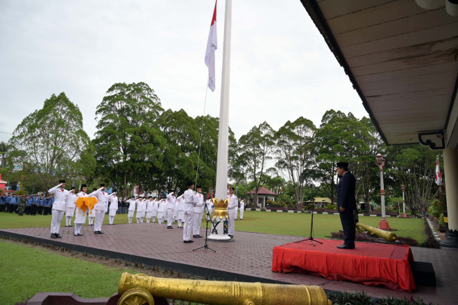 Pj. Bupati Kobar Pimpin Upacara Peringatan Hari Lahir Pancasila