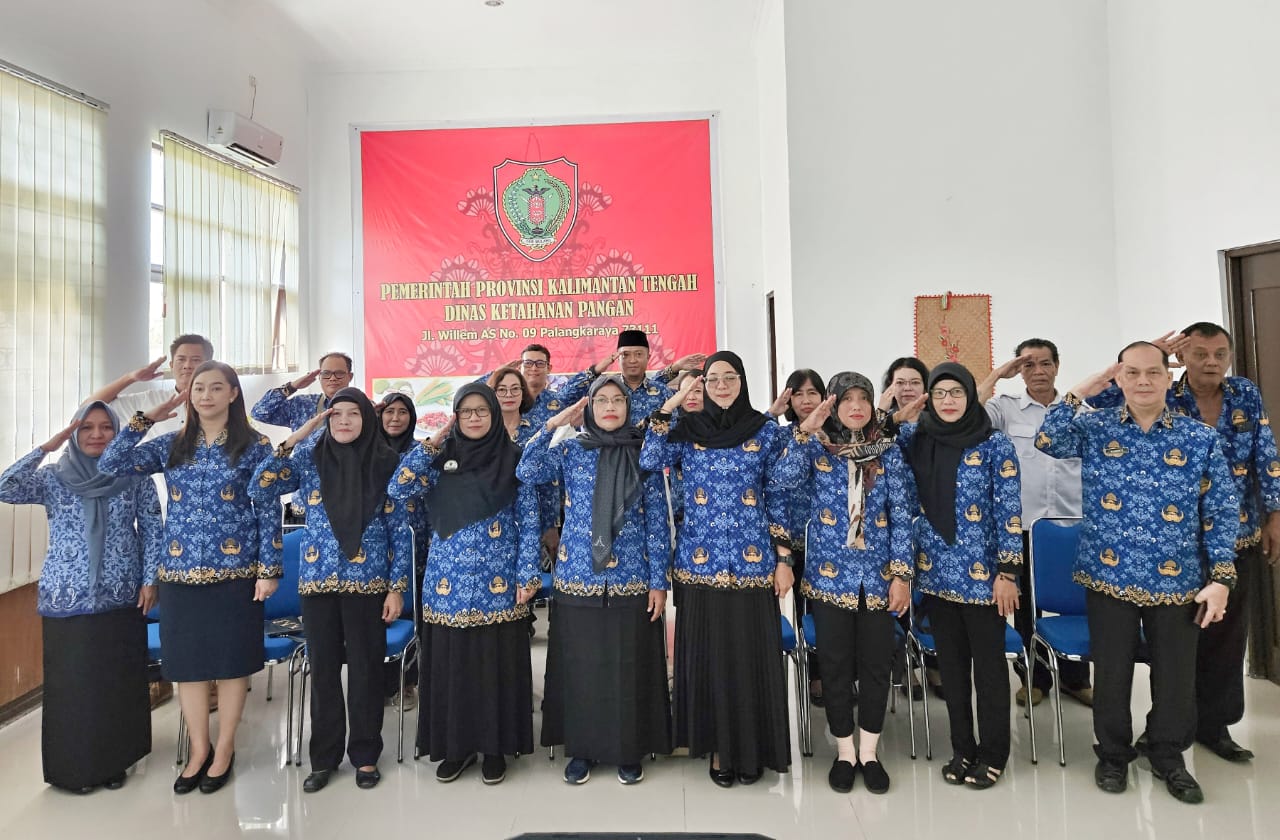 Dinas Hanpang Prov. Kalteng Turut Peringati Hari Lahir Pancasila