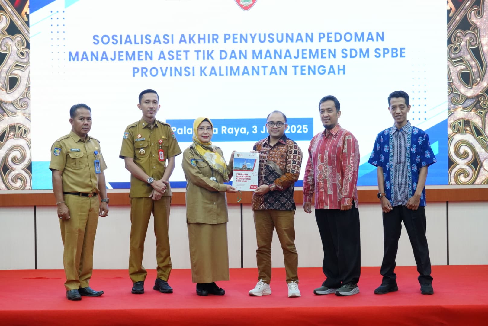 Diskominfosantik Kalteng Sosialisasikan Finalisasi Pedoman Manajemen Aset TIK dan SDM SPBE