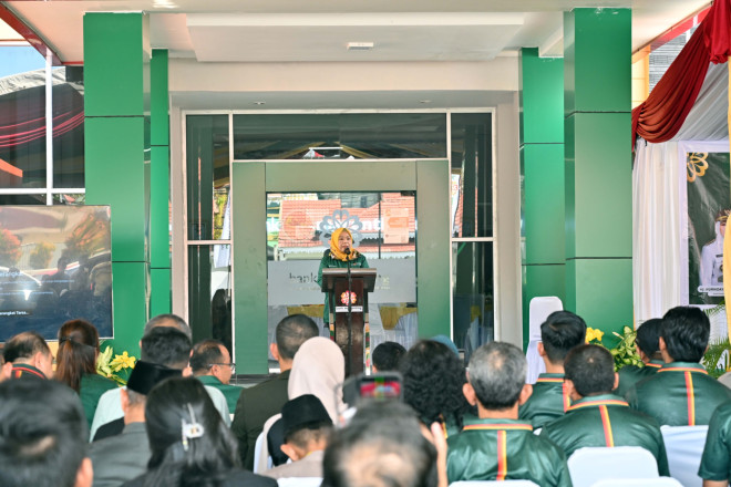 Bupati Kobar Resmikan Perubahan Status PT BPR Marunting Sejahtera Menjadi Perseroda