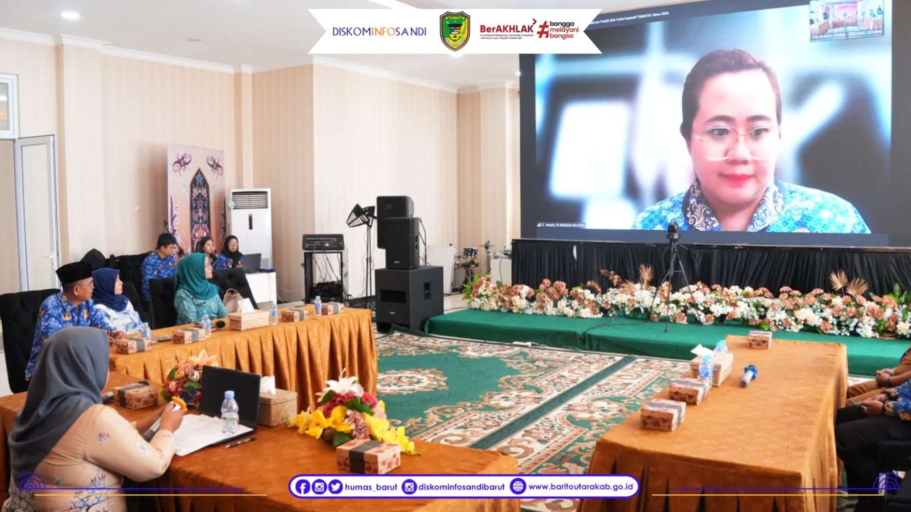 TPA Bunda Piara Barito Utara Masuk Nominasi Praktik Baik Nasional, Hj. Maya Savitri Hadiri Koordinasi Zoom Meeting