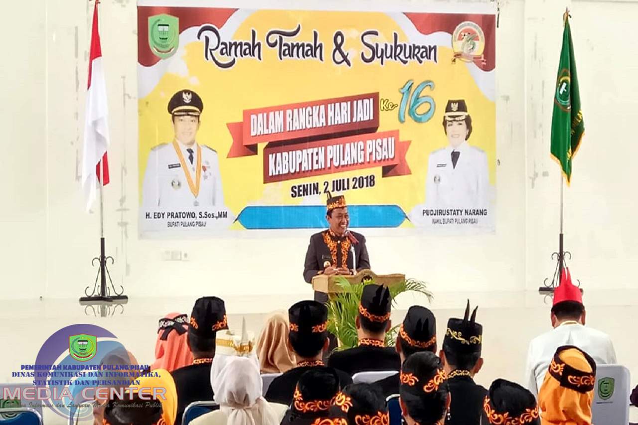 Hari Jadi Kabupaten Pulang Pisau, Pemerintah Daerah Gelar Ramah Tamah