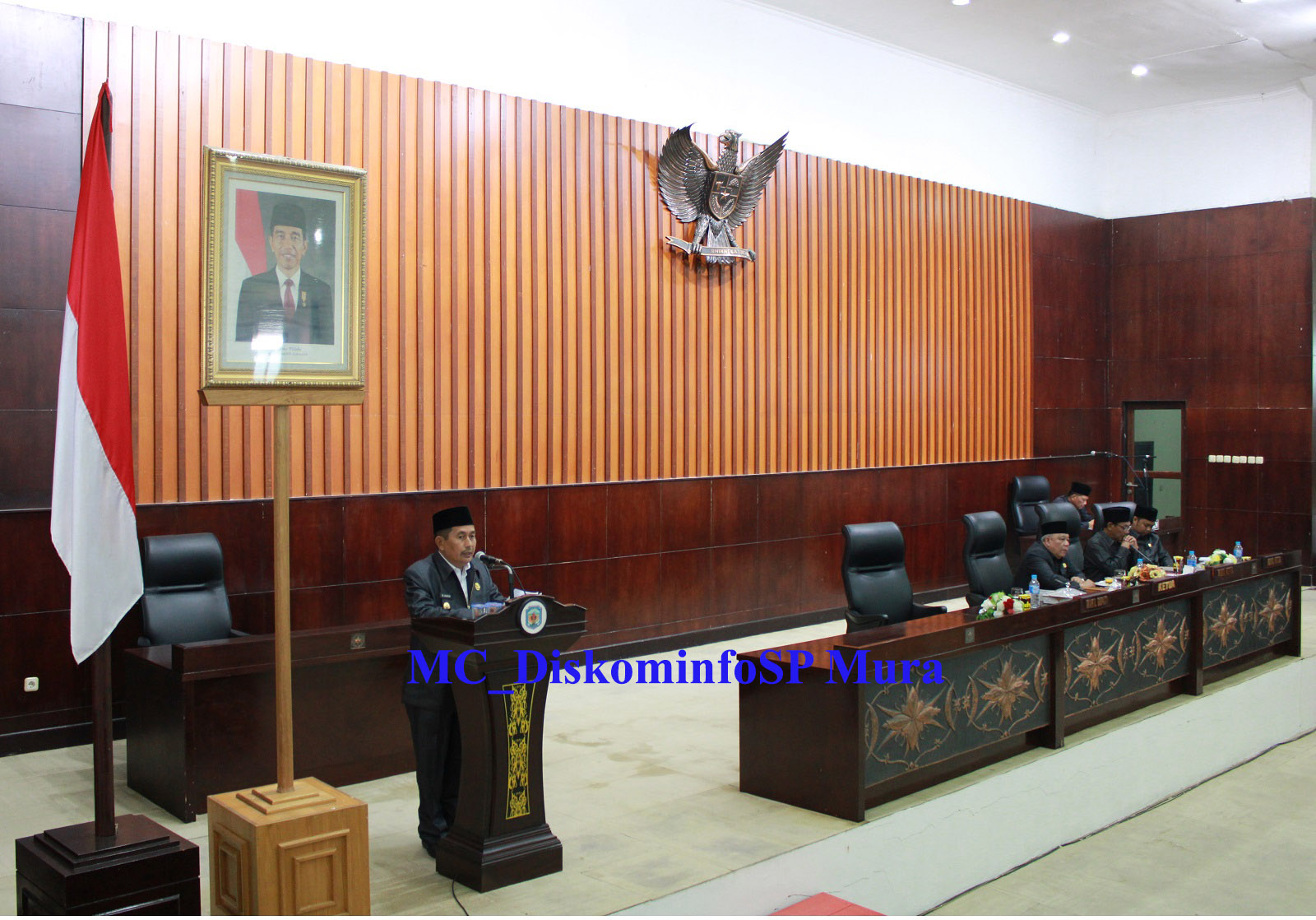 Penandatangan Pelaksanaan APBD TA 2018, Bersama Pemerintah dan DPRD Kab. MURA