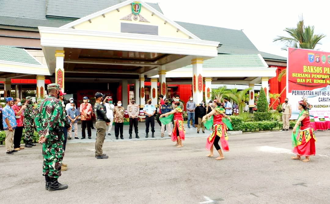 Kalapas Narkotika Kasongan Sambut Kunjungan Kerja Pangdam XII ke Katingan