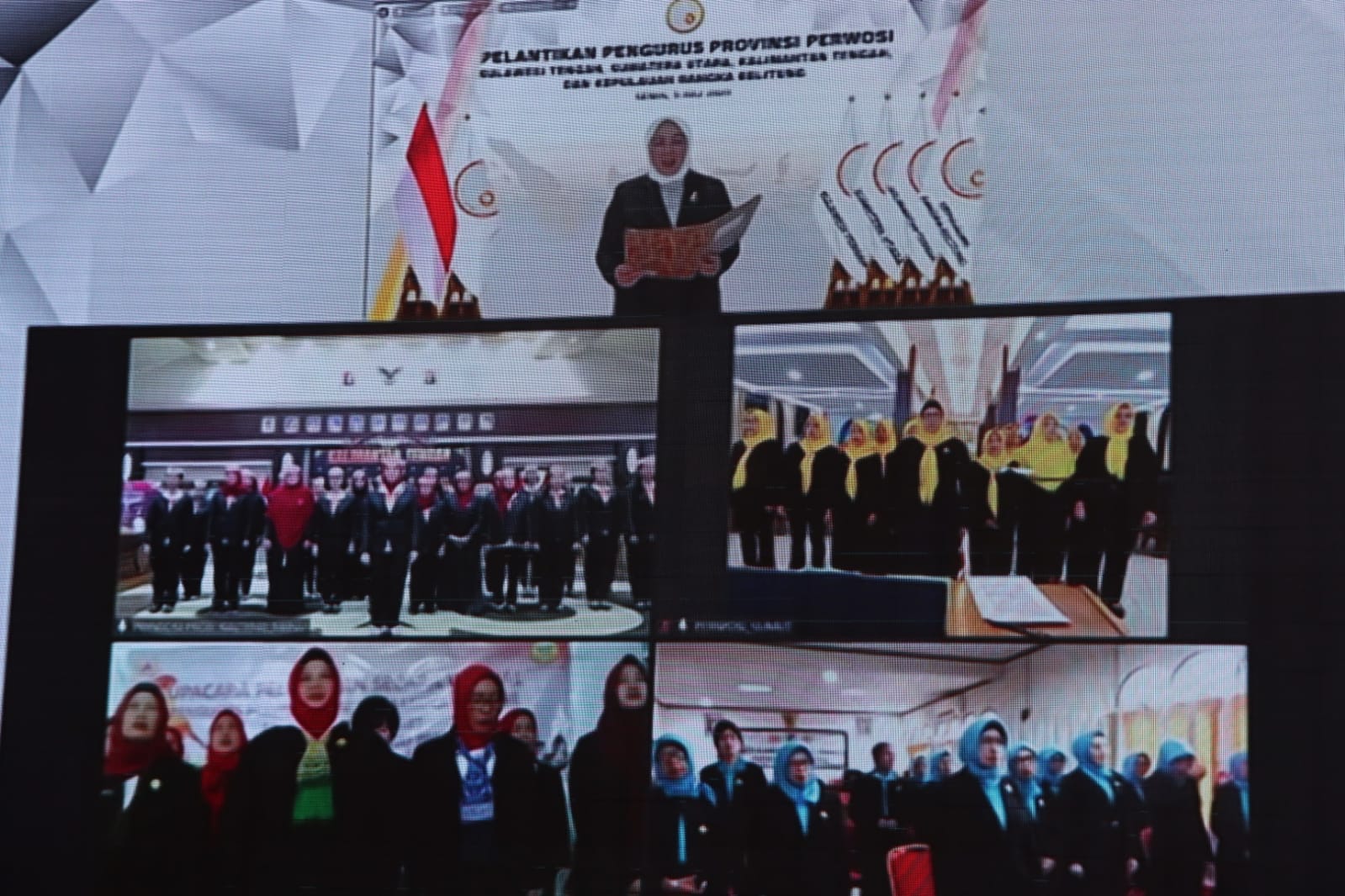 Pengurus PERWOSI Prov. Kalteng Masa Bakti 2023-2027 Resmi Dilantik Secara Virtual
