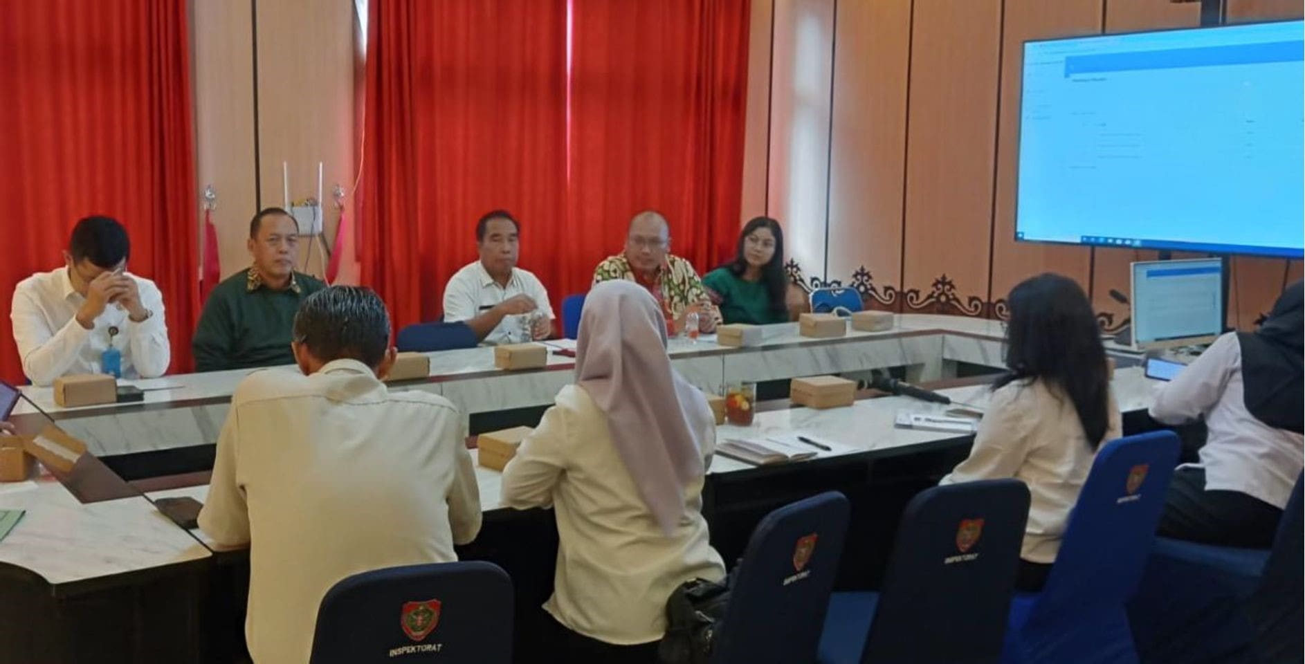 Inspektorat Daerah Prov. Kalteng Adakan Rapat Kesiapan PM SPIP Terintegrasi