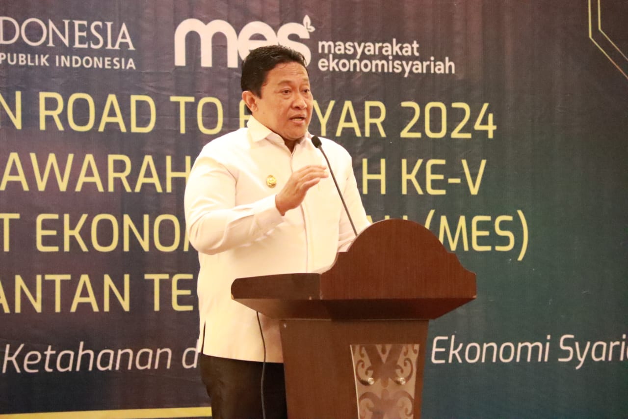 Wagub Edy Pratowo Buka Muswil ke-V Masyarakat Ekonomi Syariah Provinsi Kalteng Tahun 2024