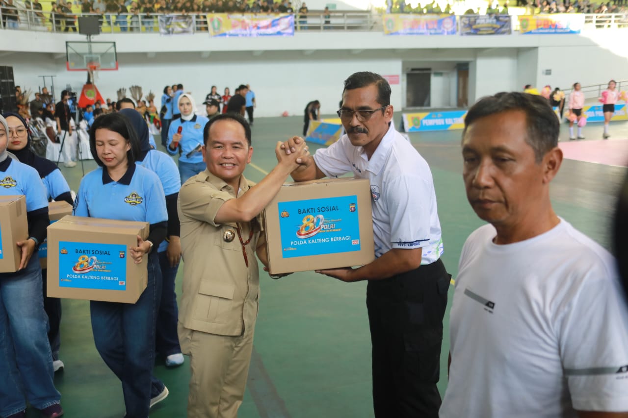 Buka Turnamen Bola Voli Kapolda Cup II 2026, Gubernur Dorong Lahirnya Atlet Voli Berprestasi Kalimantan Tengah