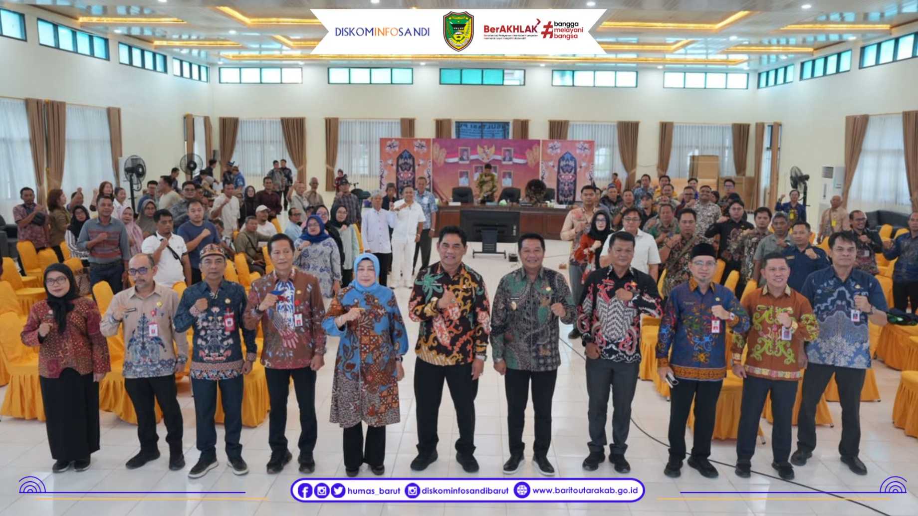 Mantapkan Infrastruktur, Pemkab Barito Utara Sosialisasikan Pelebaran Jalan Dalam Kota Muara Teweh