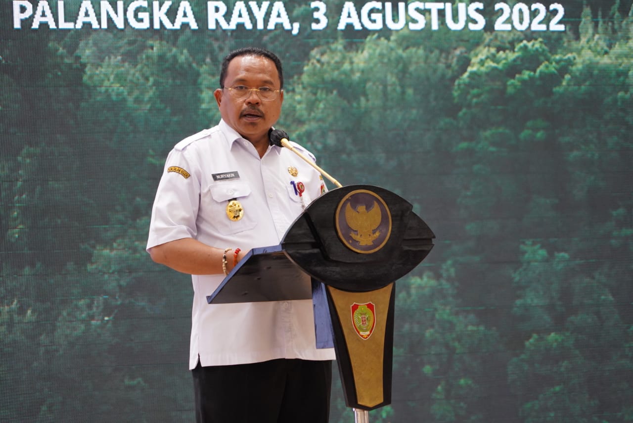 Sekda Kalteng Buka Sosialisasi Sub Nasional Indonesia’s FOLU Net Sink 2030