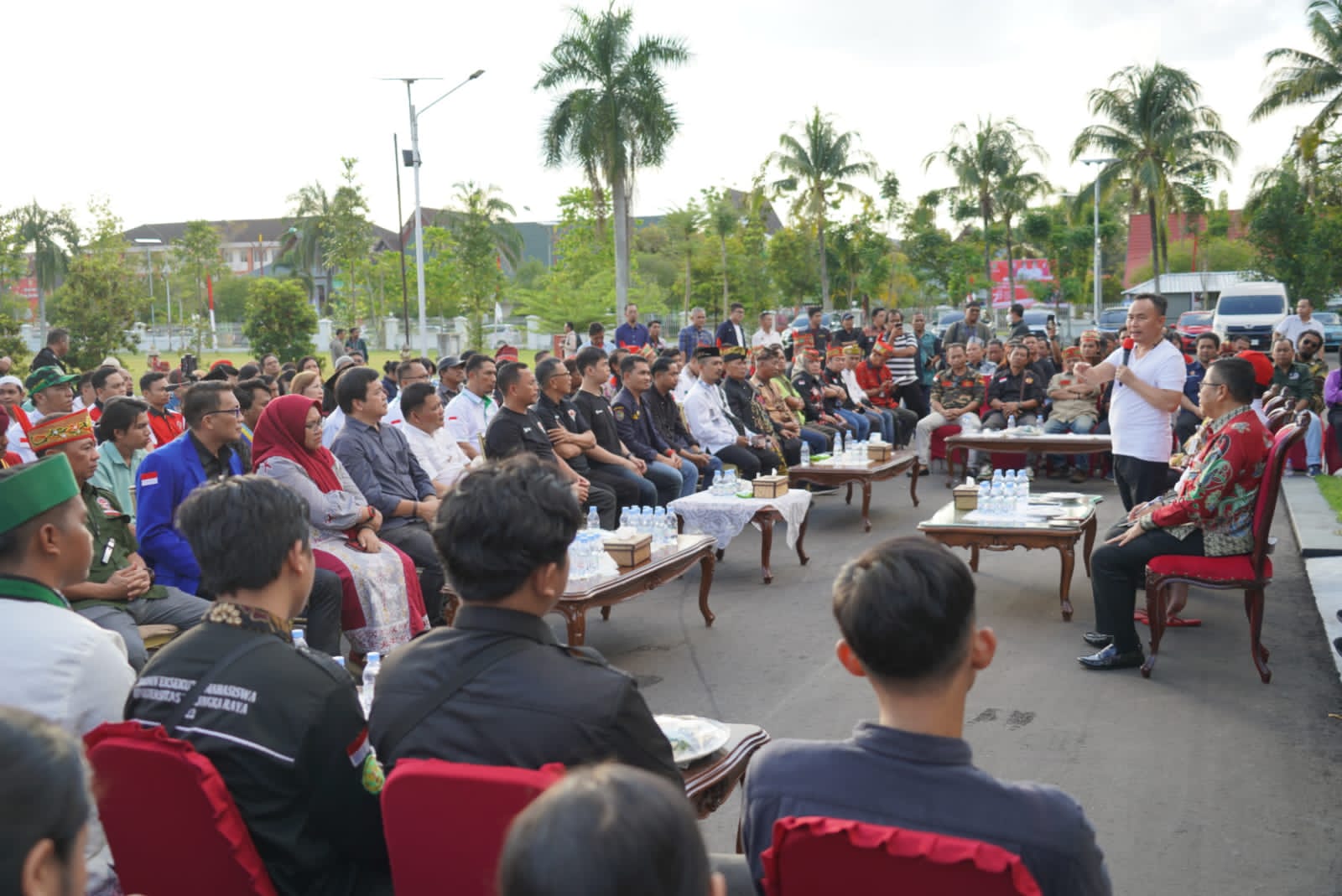 Jalin Silaturahmi dengan Perwakilan Organisasi dan Paguyuban, Gubernur Sugianto Sabran Tekankan Komitmen Hilirisasi Pembangunan di Kalteng