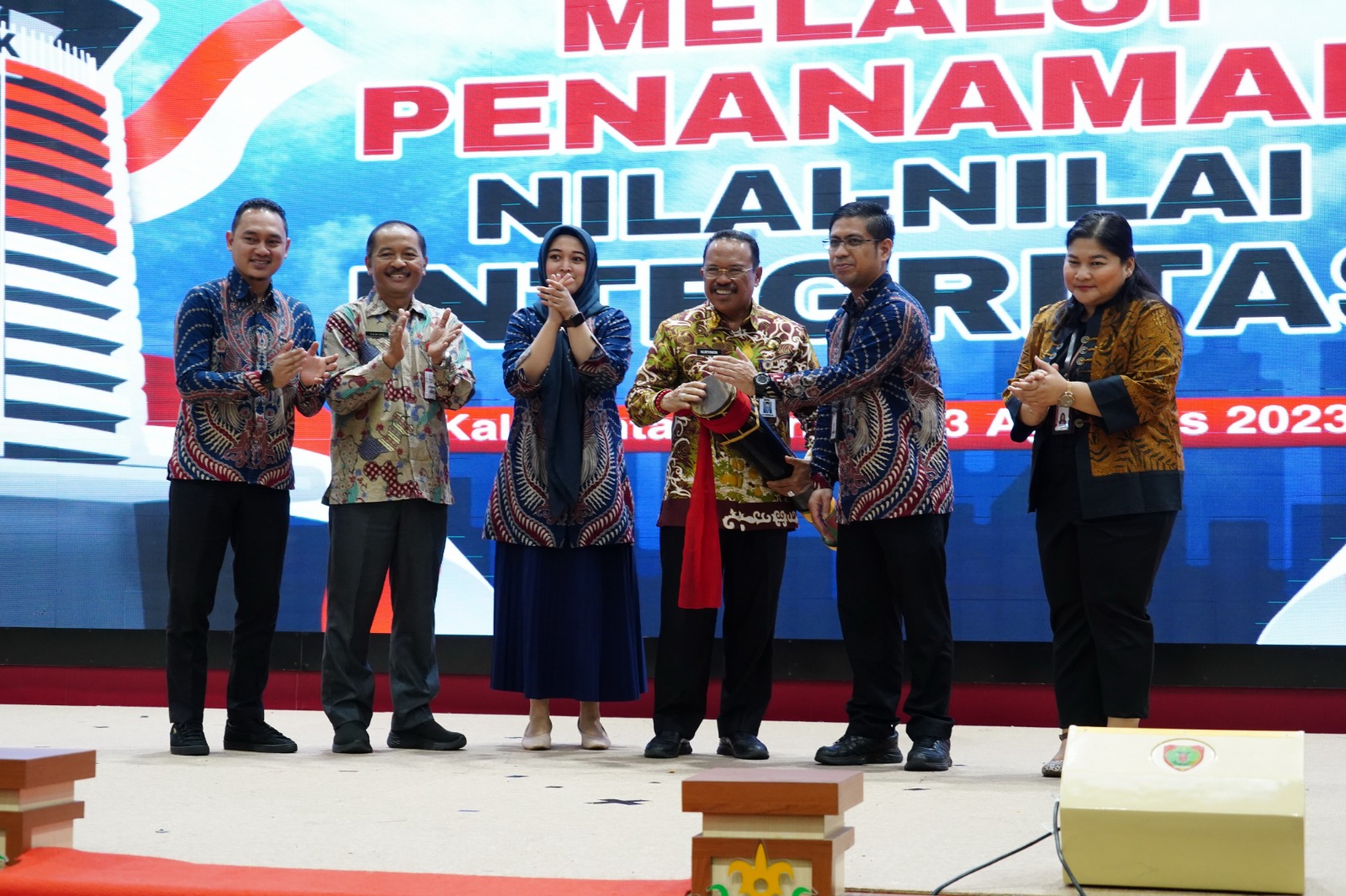Wujudkan Dunia Usaha Bebas Korupsi, Pemprov. Kalteng Bersama KPK RI Gelar Bimtek 