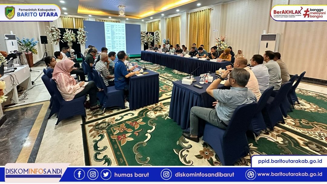 Barito Utara Siap Laksanakan PSU, Pemkab Gelar Rapat Koordinasi Lintas Sektoral