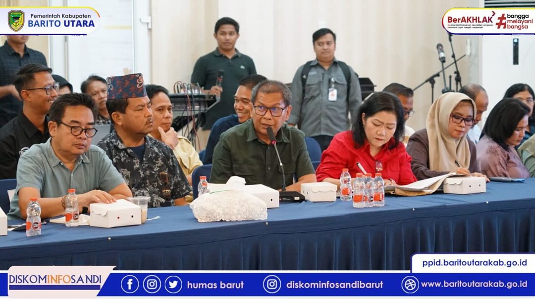 Barito Utara Siap Laksanakan PSU, Pemkab Gelar Rapat Koordinasi Lintas Sektoral