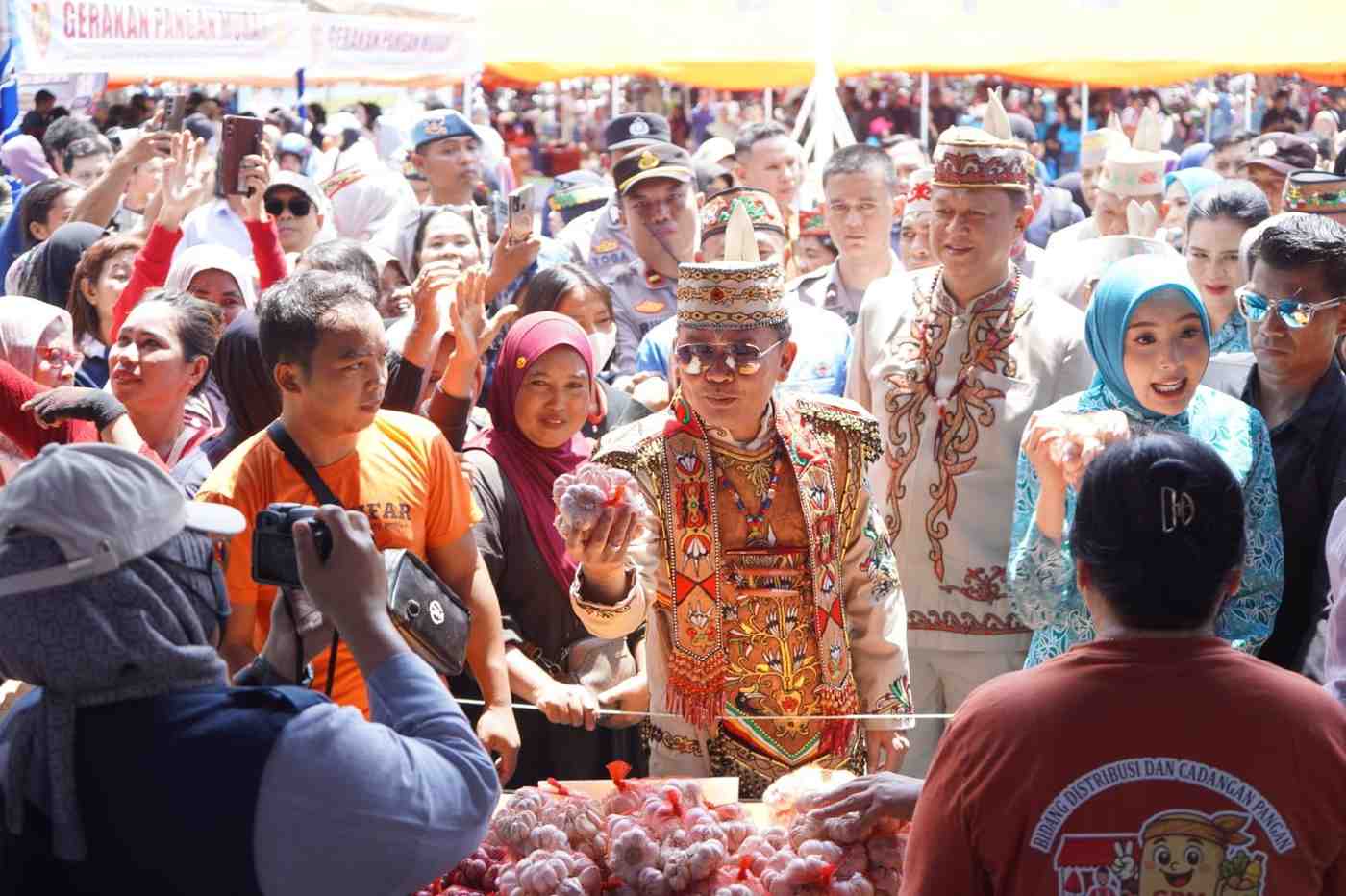 Gubernur Agustiar Sabran Tegaskan Efisiensi Tak Kurangi Program Kerakyatan, GPM dan Pasar Murah Jangkau Masyarakat Murung Raya