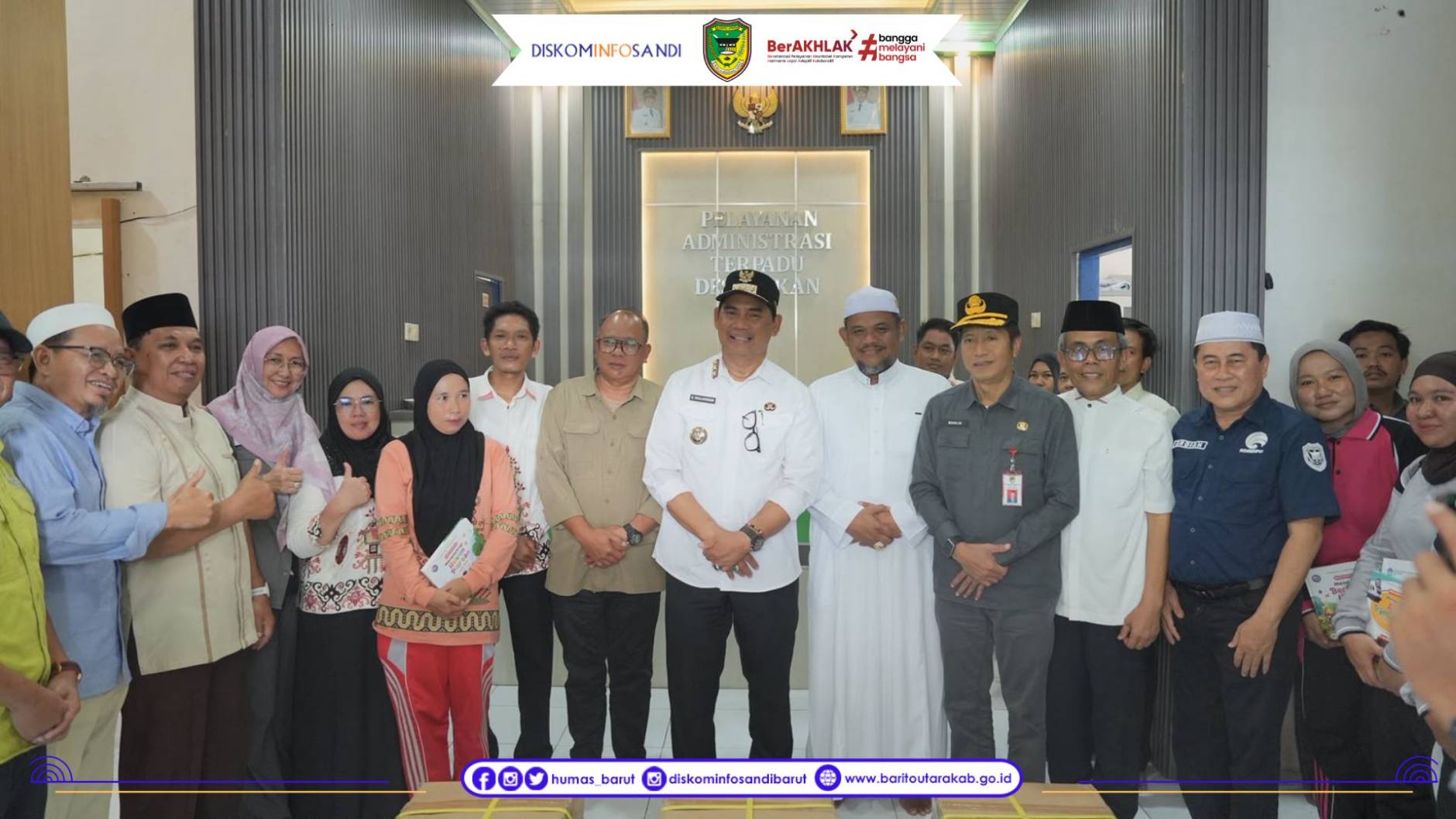 Bupati Barito Utara Tinjau Jembatan Sikan-Tumpung Laung