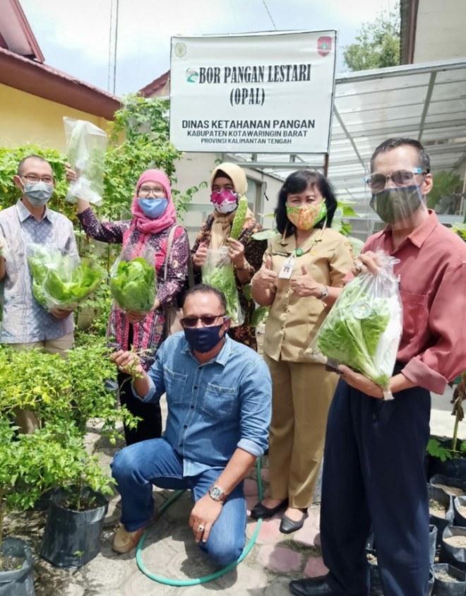 Gali Data Sektor Ketahanan Pangan, Tim Forum Kabupaten/Kota Sehat Kobar Sambangi DKP Kobar