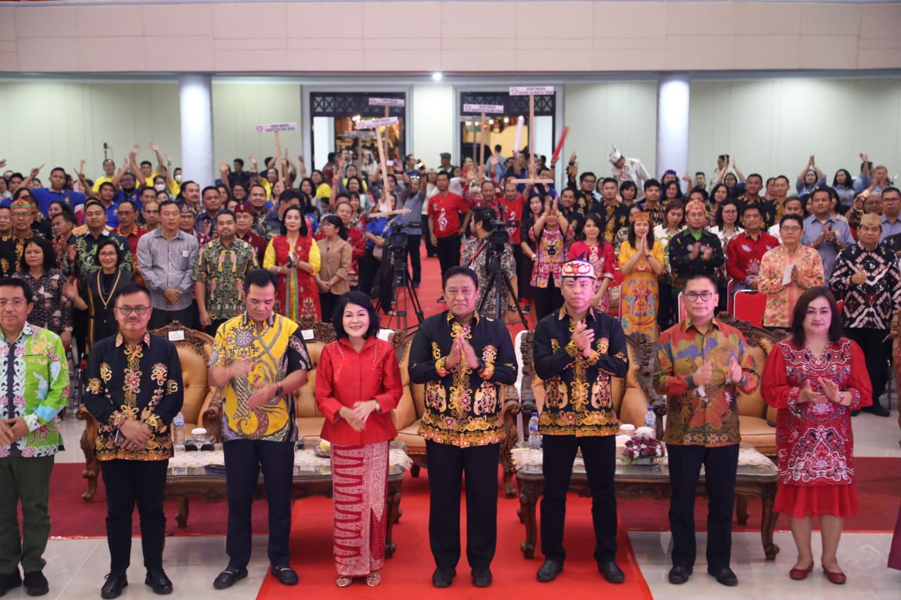 Wagub Edy Pratowo Resmi Buka PESPARAWI IV KORPRI Tingkat Provinsi Kalteng Tahun 2023