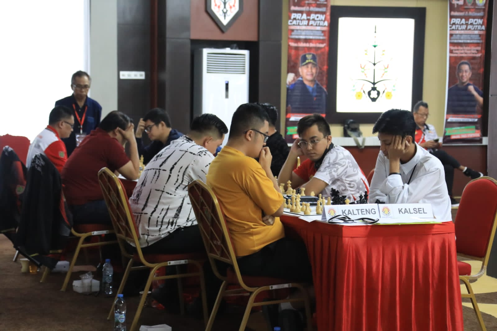Tim Beregu Catur Putra Kalteng Dipastikan Lolos ke PON Setelah Babak ke IV Menang atas Kalsel