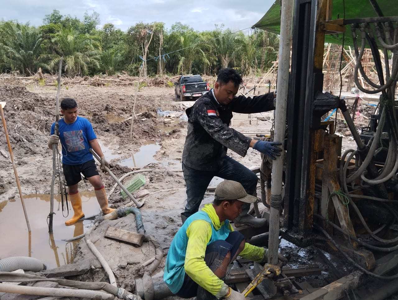 Dinas ESDM Prov. Kalteng Lakukan Koordinasi Pengelolaan, Pemeriksaan dan Pengujian Air Tanah di Kabupaten Kotawaringin Timur