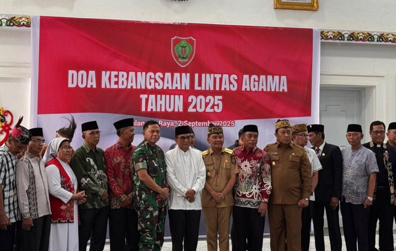 Gubernur Kalteng Ajak Masyarakat Jaga Persatuan Lewat Doa Kebangsaan Lintas Agama