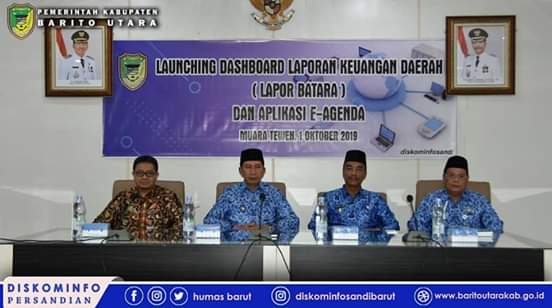 Gandeng BPKP, Pemerintah Kabupaten Barito Utara Launching Dashboard Pelaporan Keuangan Daerah