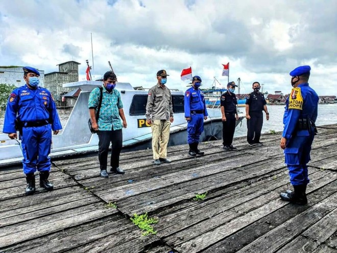 Tindaklanjuti Laporan Nelayan, Tim PPNS Kobar Lakukan Upaya Persuasif di Danau Masorayan