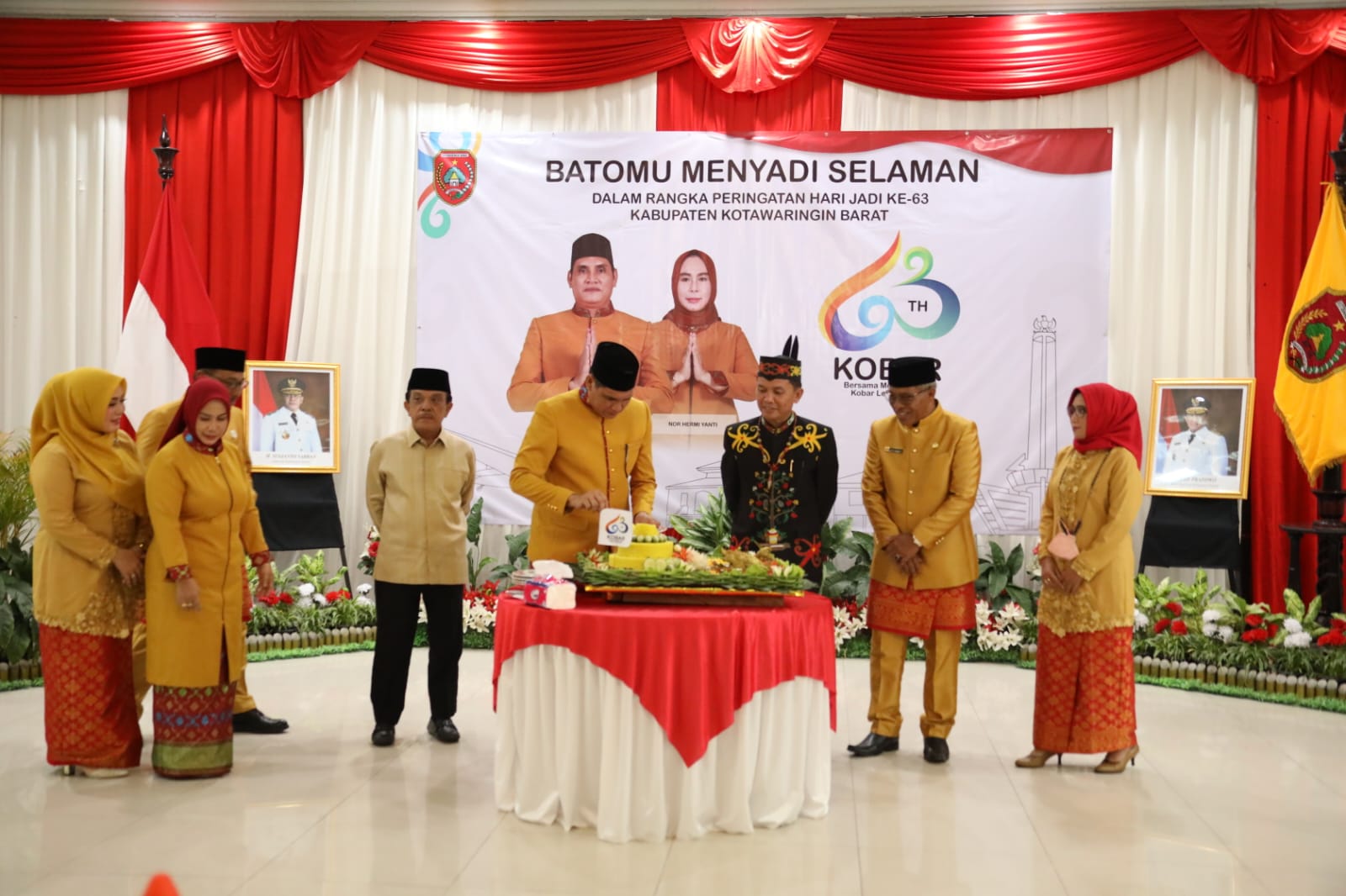 Usai Upacara Hari Jadi, Pemkab Kobar Gelar Acara Batomu Menyadi Selaman