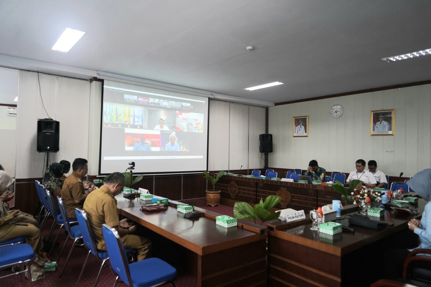 Sahli Gubernur Yuas Elko, Hadiri Rakor Pengendalian Inflasi Daerah Tahun 2023 secara Virtual