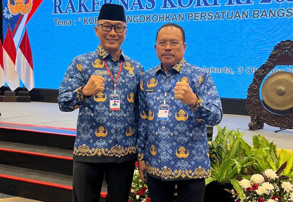 Hadiri Rakernas KORPRI, Sekda Nuryakin Tekankan PNS Harus Mampu Beradaptasi dengan Perubahan