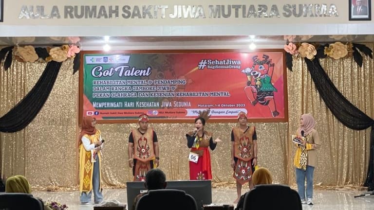RSJ Kalawa Atei Ikuti Jambore Jiwa dan Poskesremen 2023