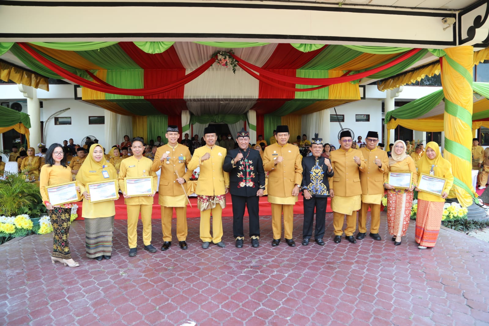 Wagub Edy Pratowo Pimpin Upacara Peringatan Hari Jadi Ke-64 Kabupaten Kotawaringin Barat