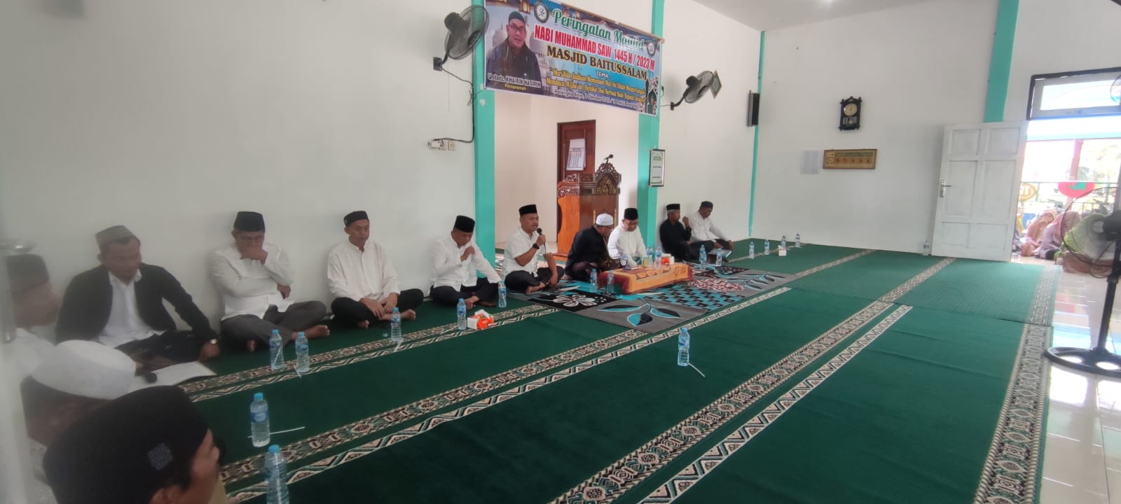 Disnakertrans Prov. Kalteng Peringati Maulid Bersama Masyarakat Eks UPT Sei Gohong 