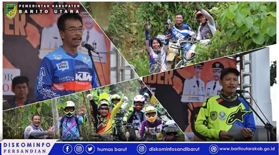 Trabas Muara Teweh Dalam Rangka Silaturahmi Rider Diikuti Ratusan Peserta